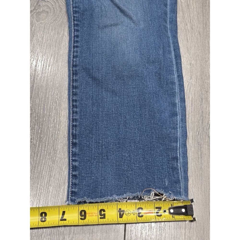 L’Agence Women’s Sada Mid Rise Cropped Jeans Distressed Size 26 A003428 - Picture 3 of 10